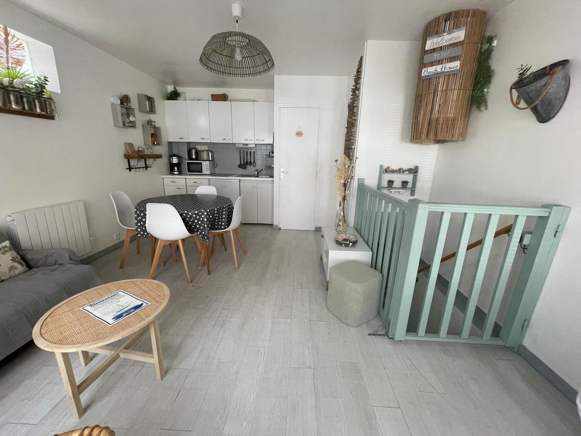 Houlgate Souplex 50M Plage Et Commerces Dış mekan fotoğraf